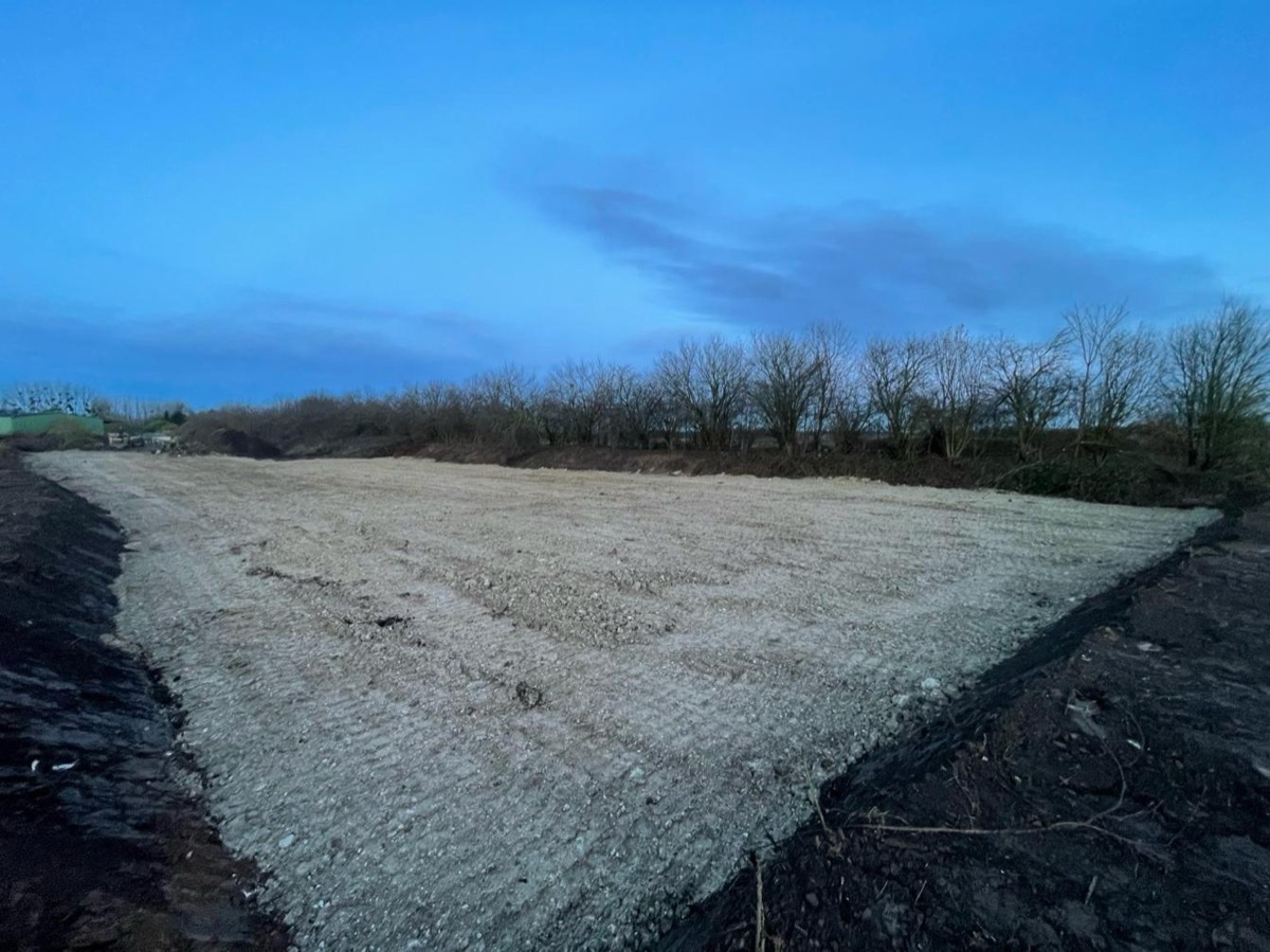 Préparation de plateforme et terrassement de terrain